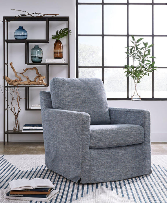 Nenana Next-Gen Nuvella Swivel Glider Accent Chair - Atchison Furniture Company (Atchison, KS)