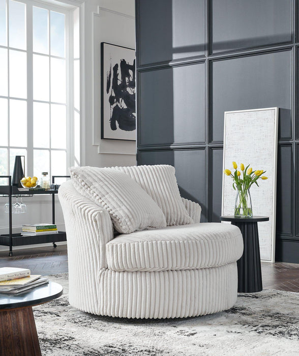 Gramwell Swivel Accent Chair - Atchison Furniture Company (Atchison, KS)