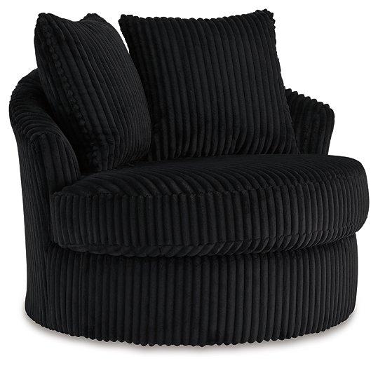 Gramwell Swivel Accent Chair - Atchison Furniture Company (Atchison, KS)