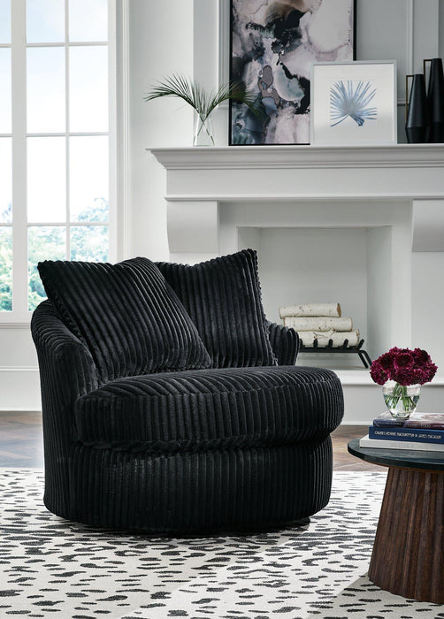 Gramwell Swivel Accent Chair - Atchison Furniture Company (Atchison, KS)
