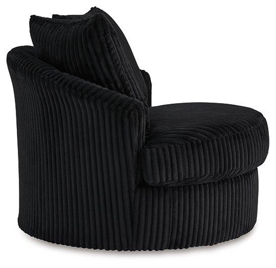 Gramwell Swivel Accent Chair - Atchison Furniture Company (Atchison, KS)