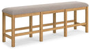 Havonplane 72" Counter Height Dining Bench - Atchison Furniture Company (Atchison, KS)