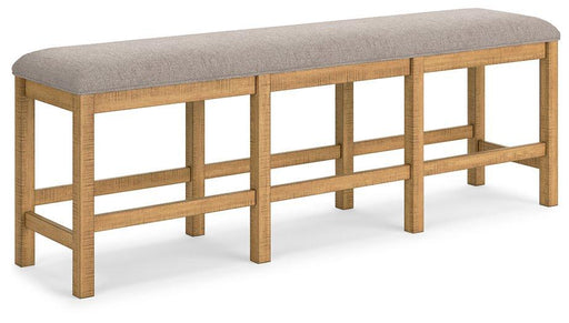 Havonplane 72" Counter Height Dining Bench - Atchison Furniture Company (Atchison, KS)