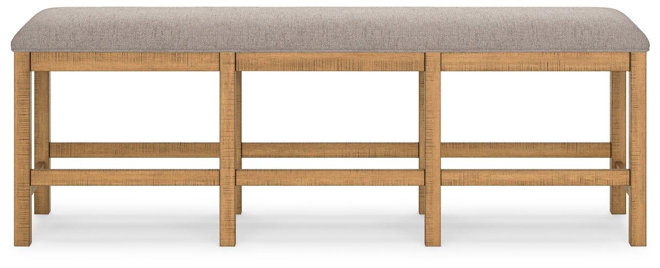 Havonplane 72" Counter Height Dining Bench - Atchison Furniture Company (Atchison, KS)