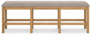 Havonplane 72" Counter Height Dining Bench - Atchison Furniture Company (Atchison, KS)