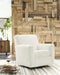 Herstow Swivel Glider Accent Chair - Atchison Furniture Company (Atchison, KS)