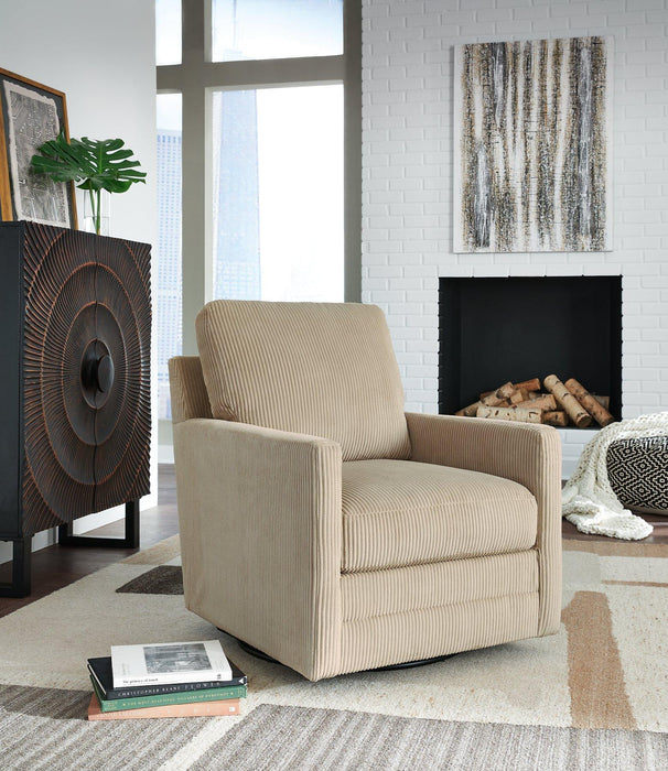 Icaman Swivel Accent Chair - Atchison Furniture Company (Atchison, KS)