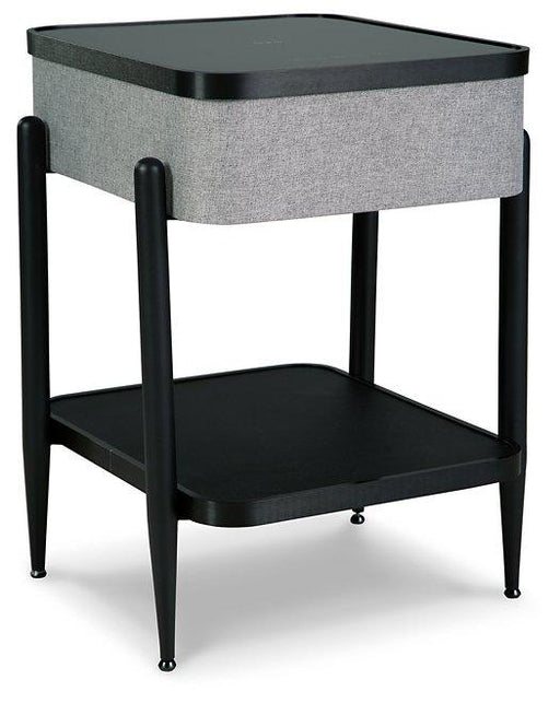 Jorvalee Accent Table with Speaker - Atchison Furniture Company (Atchison, KS)