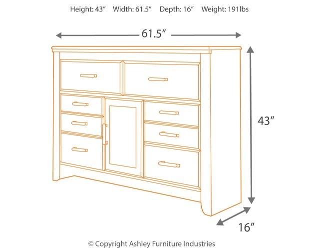 Juararo Dresser - Atchison Furniture Company (Atchison, KS)