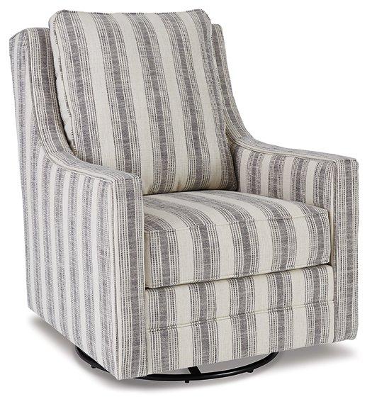 Kambria Swivel Glider Accent Chair - Atchison Furniture Company (Atchison, KS)