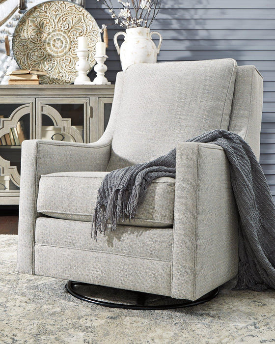 Kambria Swivel Glider Accent Chair - Atchison Furniture Company (Atchison, KS)