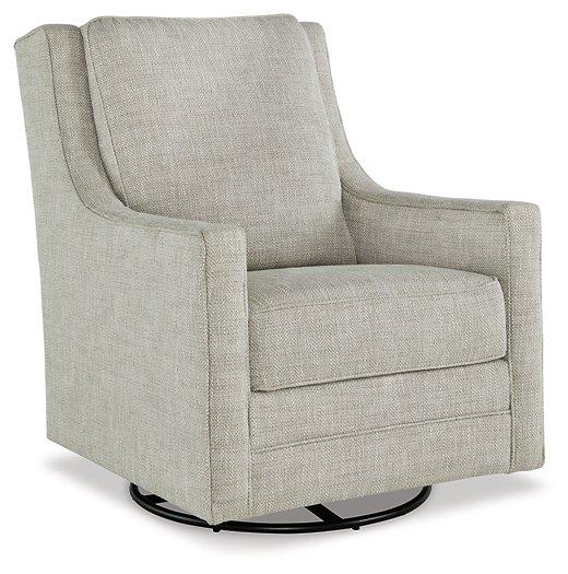 Kambria Swivel Glider Accent Chair - Atchison Furniture Company (Atchison, KS)