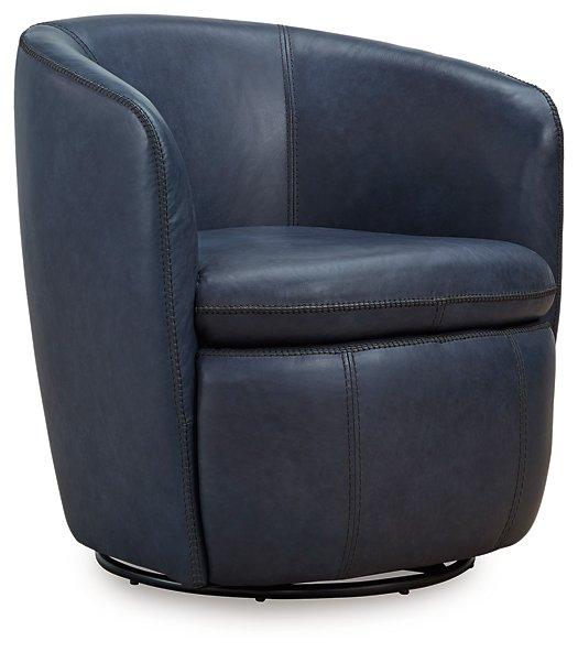 Kierreys Swivel Accent Chair - Atchison Furniture Company (Atchison, KS)