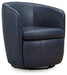 Kierreys Swivel Accent Chair - Atchison Furniture Company (Atchison, KS)