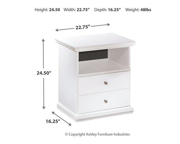 Bostwick Shoals Nightstand - Atchison Furniture Company (Atchison, KS)