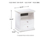 Bostwick Shoals Nightstand - Atchison Furniture Company (Atchison, KS)