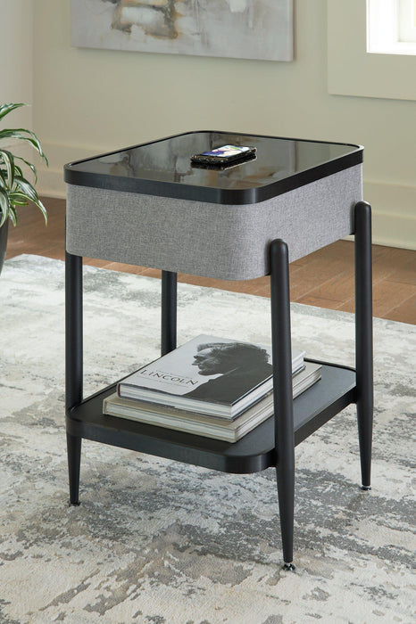 Jorvalee Accent Table with Speaker - Atchison Furniture Company (Atchison, KS)