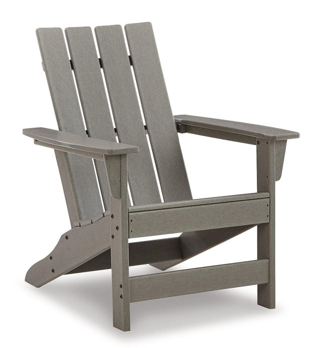Visola Outdoor Adirondack Chair Set with End Table - Atchison Furniture Company (Atchison, KS)