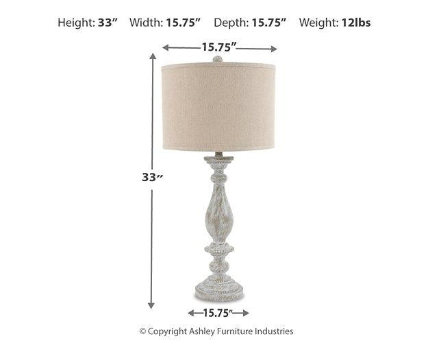 Bernadate Lamp Set - Atchison Furniture Company (Atchison, KS)