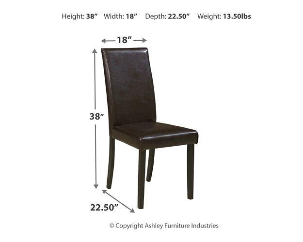 Kimonte Dining Chair Set - Atchison Furniture Company (Atchison, KS)