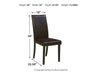 Kimonte Dining Chair Set - Atchison Furniture Company (Atchison, KS)