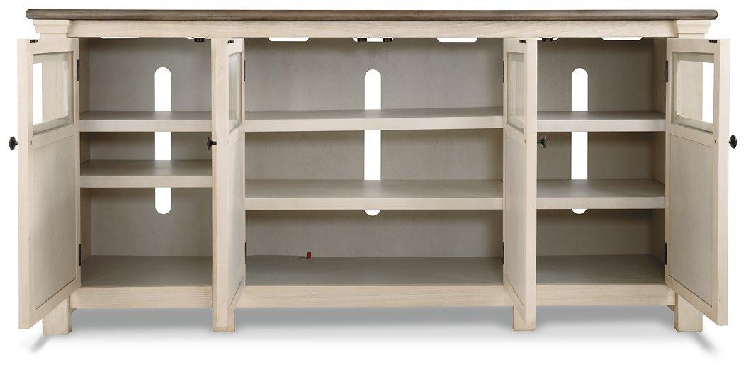 Bolanburg 74" TV Stand - Atchison Furniture Company (Atchison, KS)