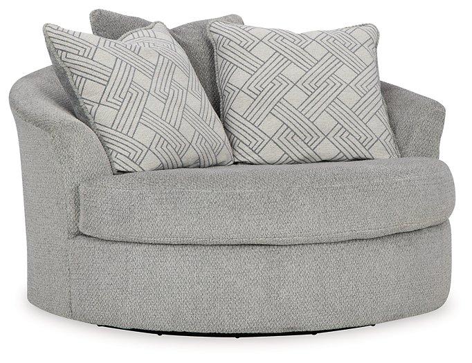 Casselbury Oversized Swivel Accent Chair - Atchison Furniture Company (Atchison, KS)