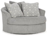 Casselbury Oversized Swivel Accent Chair - Atchison Furniture Company (Atchison, KS)