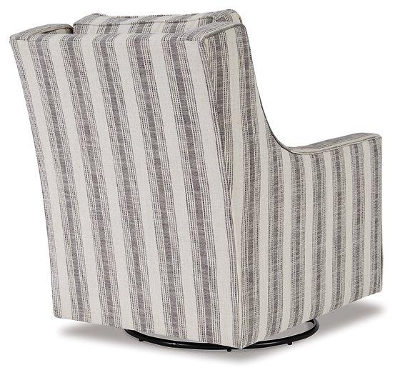 Kambria Swivel Glider Accent Chair - Atchison Furniture Company (Atchison, KS)