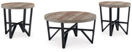 Deanlee Table (Set of 3) - Atchison Furniture Company (Atchison, KS)