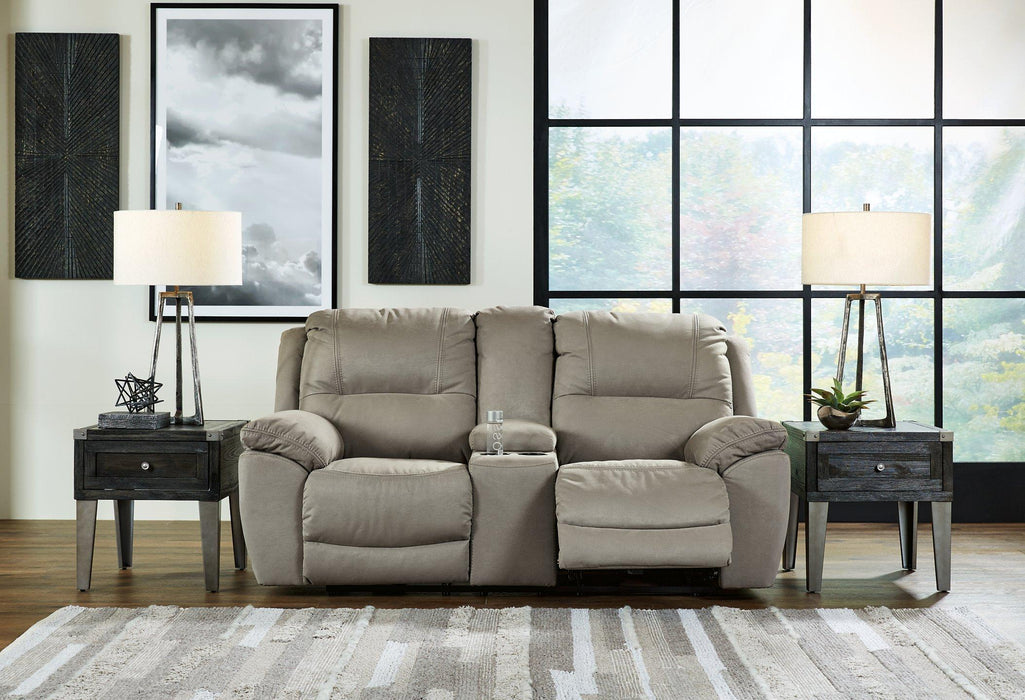 Next-Gen Gaucho Power Reclining Loveseat with Console - Atchison Furniture Company (Atchison, KS)