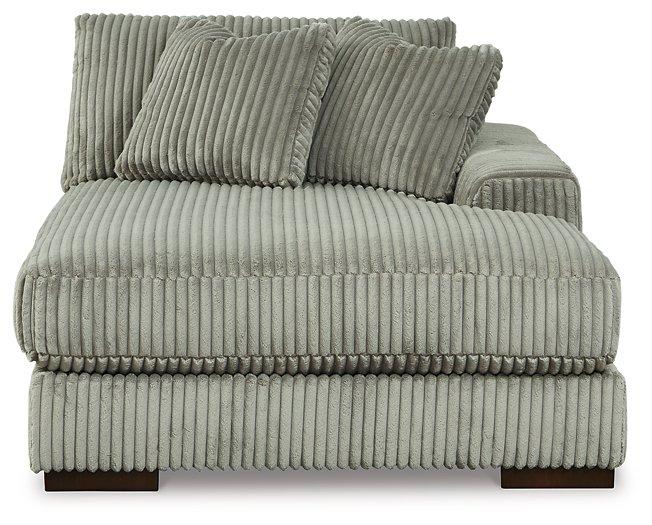 Lindyn Sectional with Double Chaise - Atchison Furniture Company (Atchison, KS)