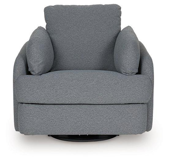 Alainmont Next-Gen Nuvella Swivel Power Recliner - Atchison Furniture Company (Atchison, KS)