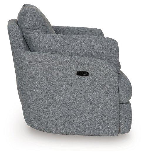 Alainmont Next-Gen Nuvella Swivel Power Recliner - Atchison Furniture Company (Atchison, KS)