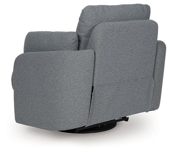Alainmont Next-Gen Nuvella Swivel Power Recliner - Atchison Furniture Company (Atchison, KS)