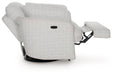 Alainmont Next-Gen Nuvella Swivel Power Recliner - Atchison Furniture Company (Atchison, KS)