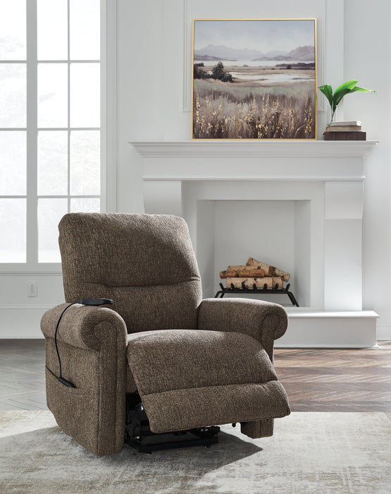 Aureta Power Lift Recliner - Atchison Furniture Company (Atchison, KS)