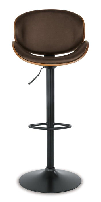 Bellatier Adjustable Height Bar Stool - Atchison Furniture Company (Atchison, KS)
