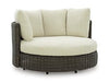 Kimora Outdoor Swivel Lounge Chair with Cushion - Atchison Furniture Company (Atchison, KS)
