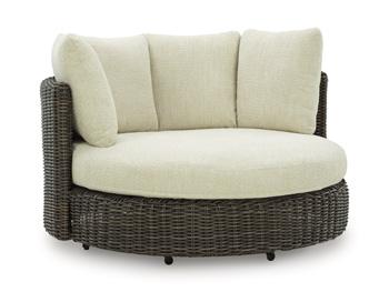 Kimora Outdoor Swivel Lounge Chair with Cushion - Atchison Furniture Company (Atchison, KS)