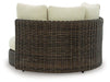 Kimora Outdoor Swivel Lounge Chair with Cushion - Atchison Furniture Company (Atchison, KS)