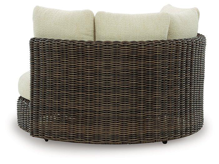 Kimora Outdoor Swivel Lounge Chair with Cushion - Atchison Furniture Company (Atchison, KS)
