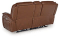 Healy Pier Power Reclining Loveseat with Console - Atchison Furniture Company (Atchison, KS)