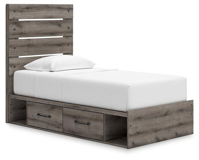 Graystorm Bed with Storage - Atchison Furniture Company (Atchison, KS)