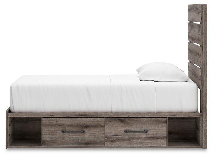 Graystorm Bed with Storage - Atchison Furniture Company (Atchison, KS)