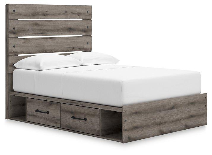Graystorm Bed with Storage - Atchison Furniture Company (Atchison, KS)