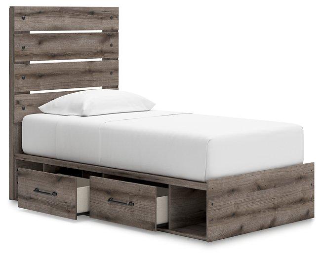 Graystorm Bed with Storage - Atchison Furniture Company (Atchison, KS)