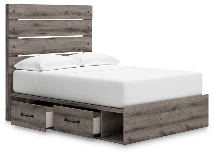 Graystorm Bed with Storage - Atchison Furniture Company (Atchison, KS)
