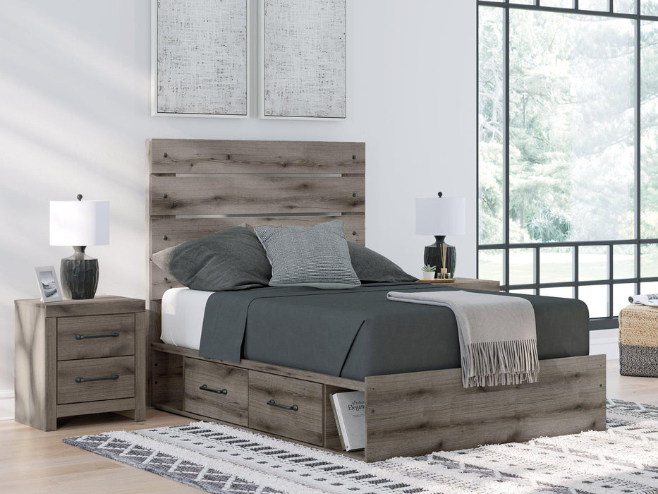 Graystorm Bed with Storage - Atchison Furniture Company (Atchison, KS)