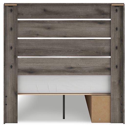 Graystorm Bed with Storage - Atchison Furniture Company (Atchison, KS)